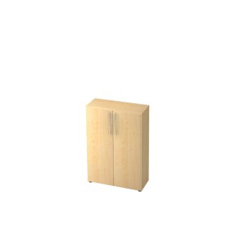 Sideboard "BASIC" - 3 Ordnerhöhen, Korpus ahorn, Türen ahorn