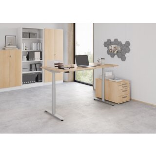 Steh-Sitz-Schreibtisch "Elegance Plus" in verschiedenen Ausführungen